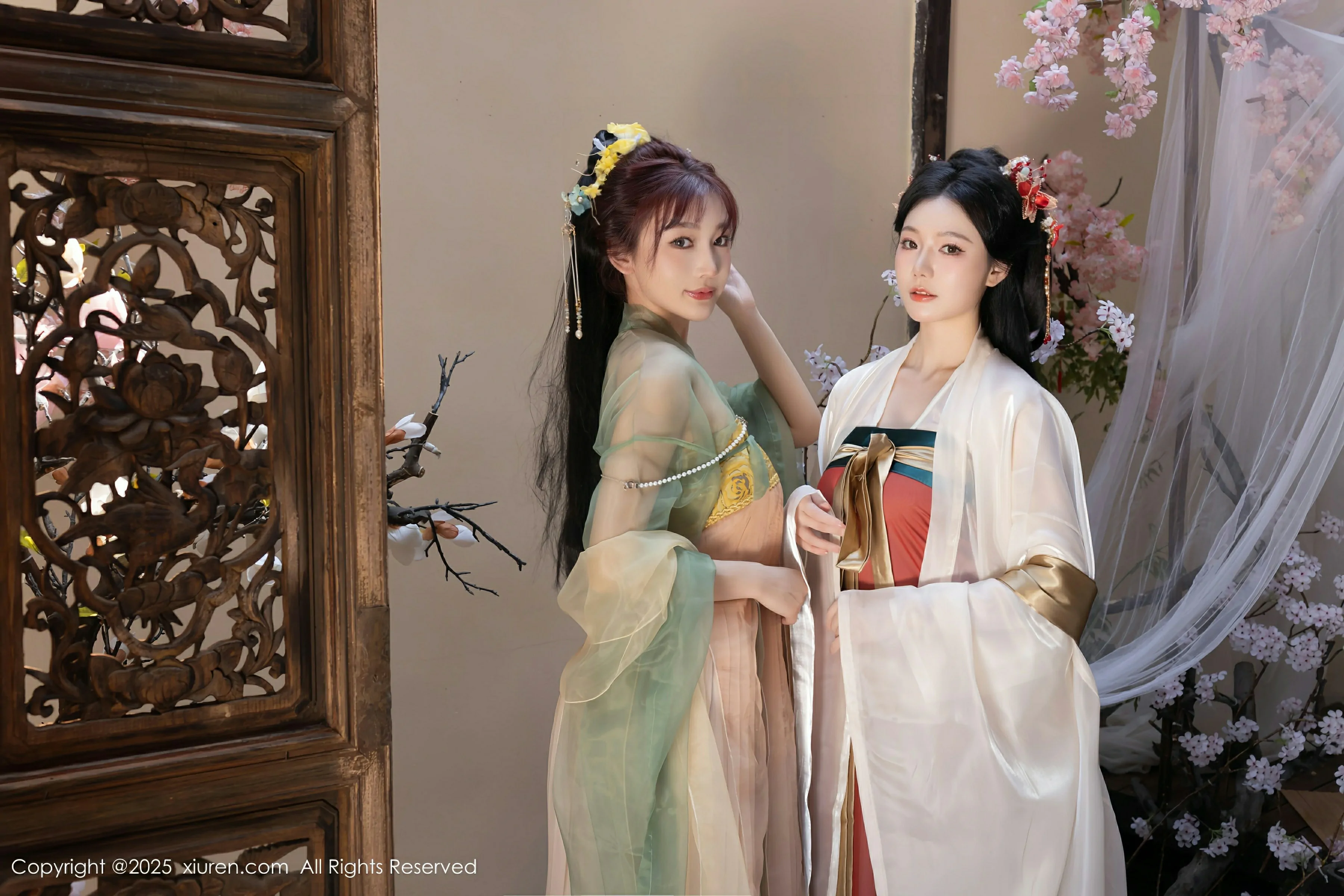 [XiuRen秀人网] 2025.04.29 No.10223 陆萱萱 安然anran 模特合集第5张