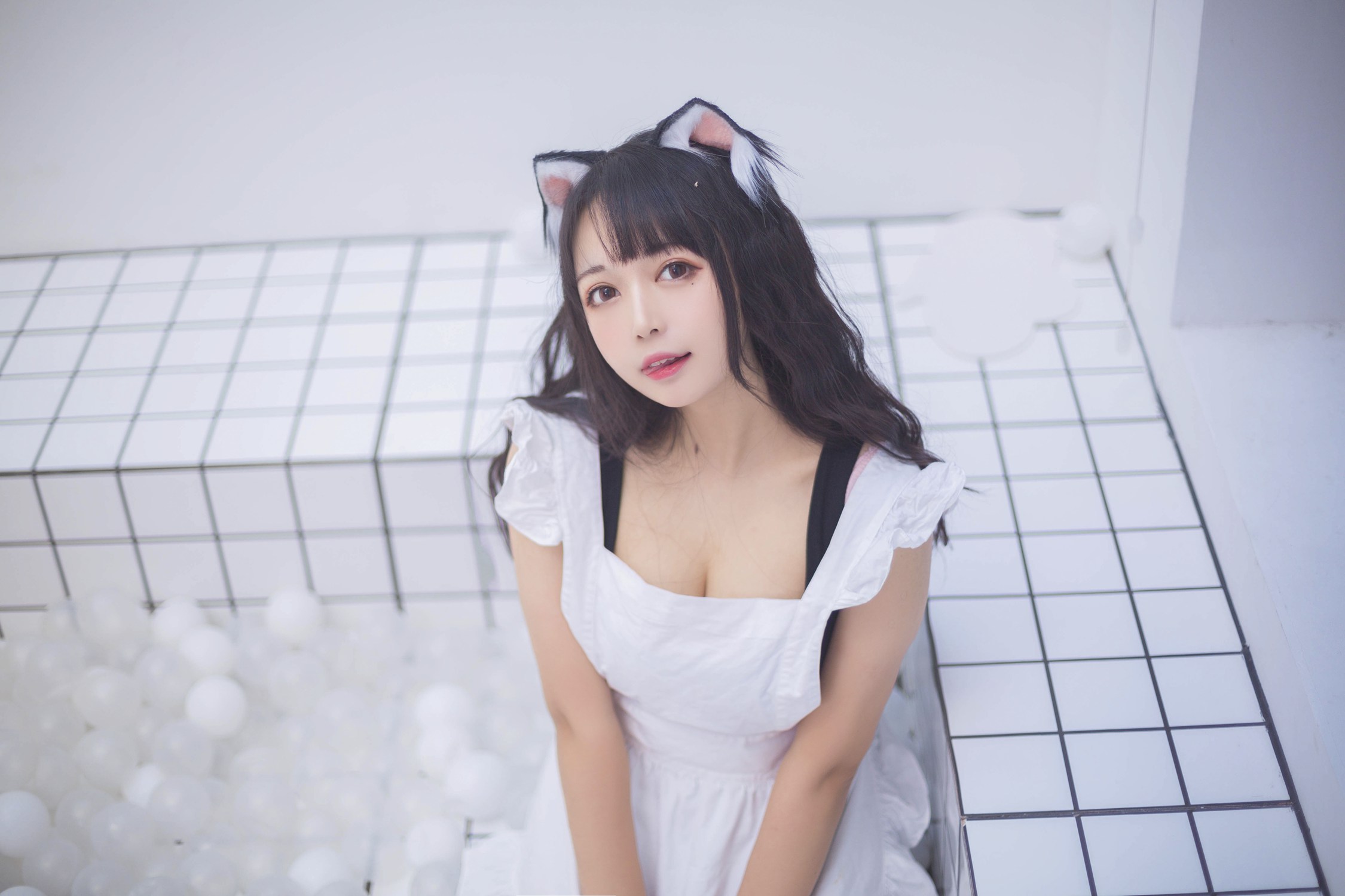 黑猫猫OvO – 海洋球喵[9P]第2张