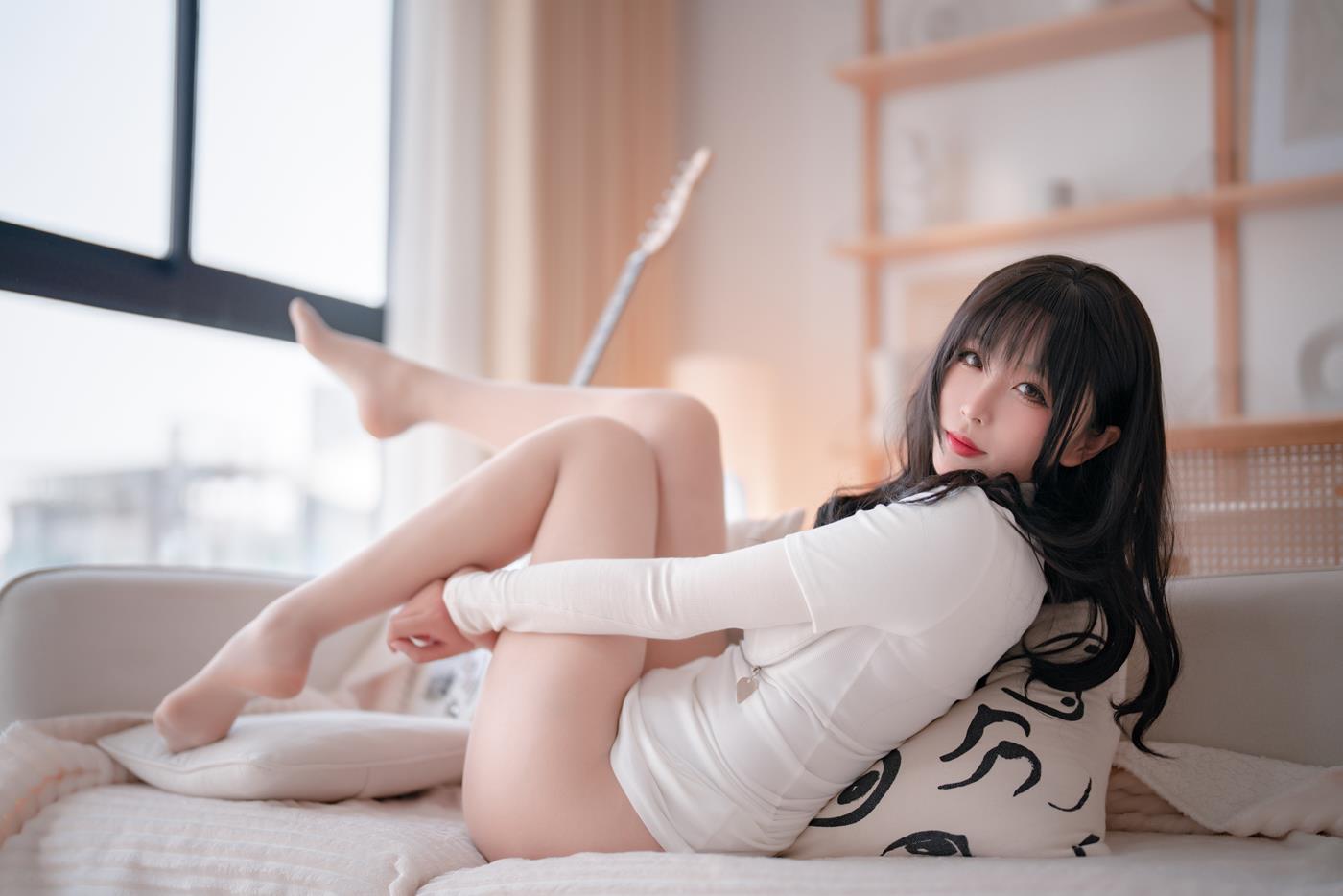 网紅Coser@轩萧學姐  吉他妹妹肉丝套 [55P]第6张