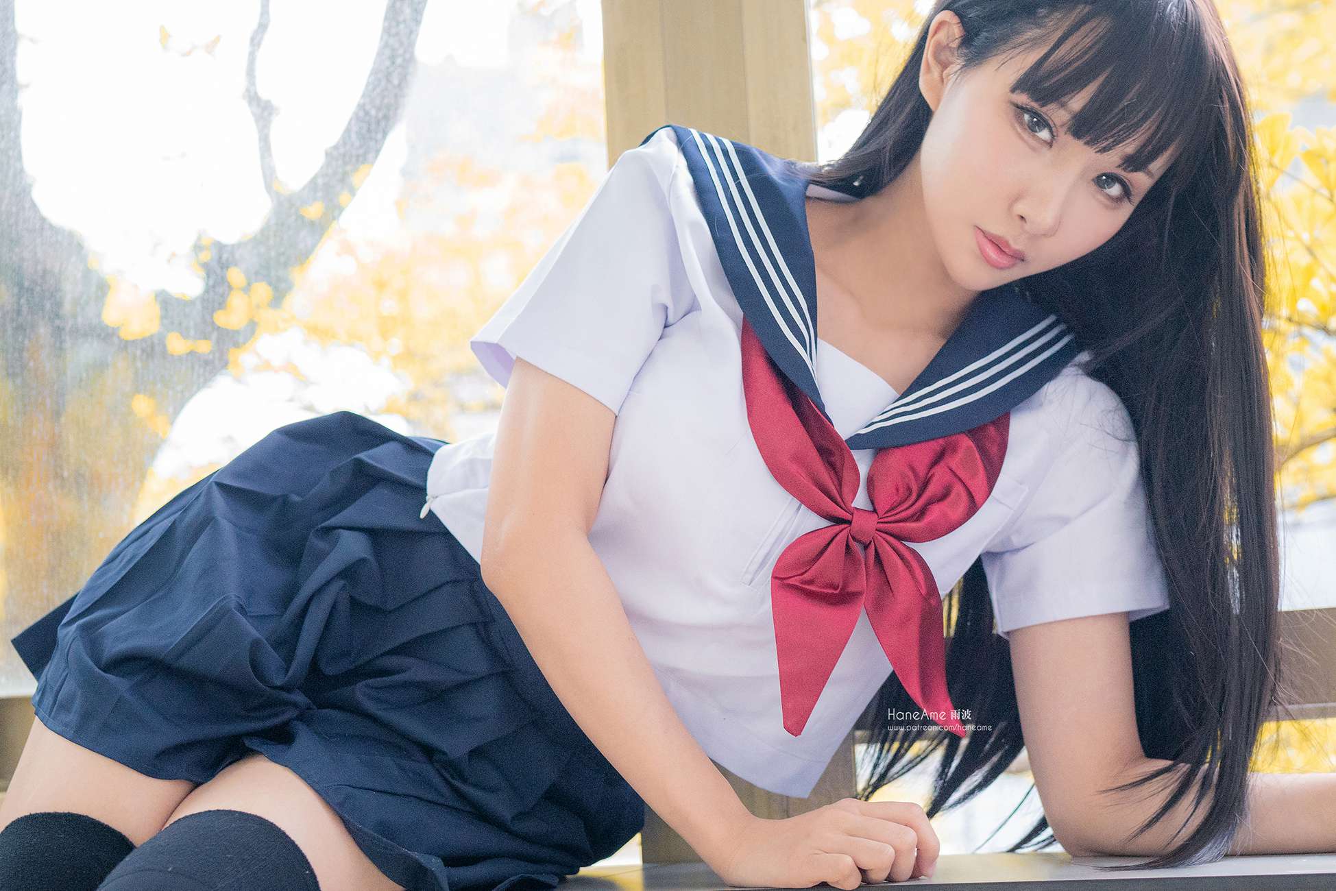 Hane Ame 雨波写真 &#8211; JK[16P]第2张