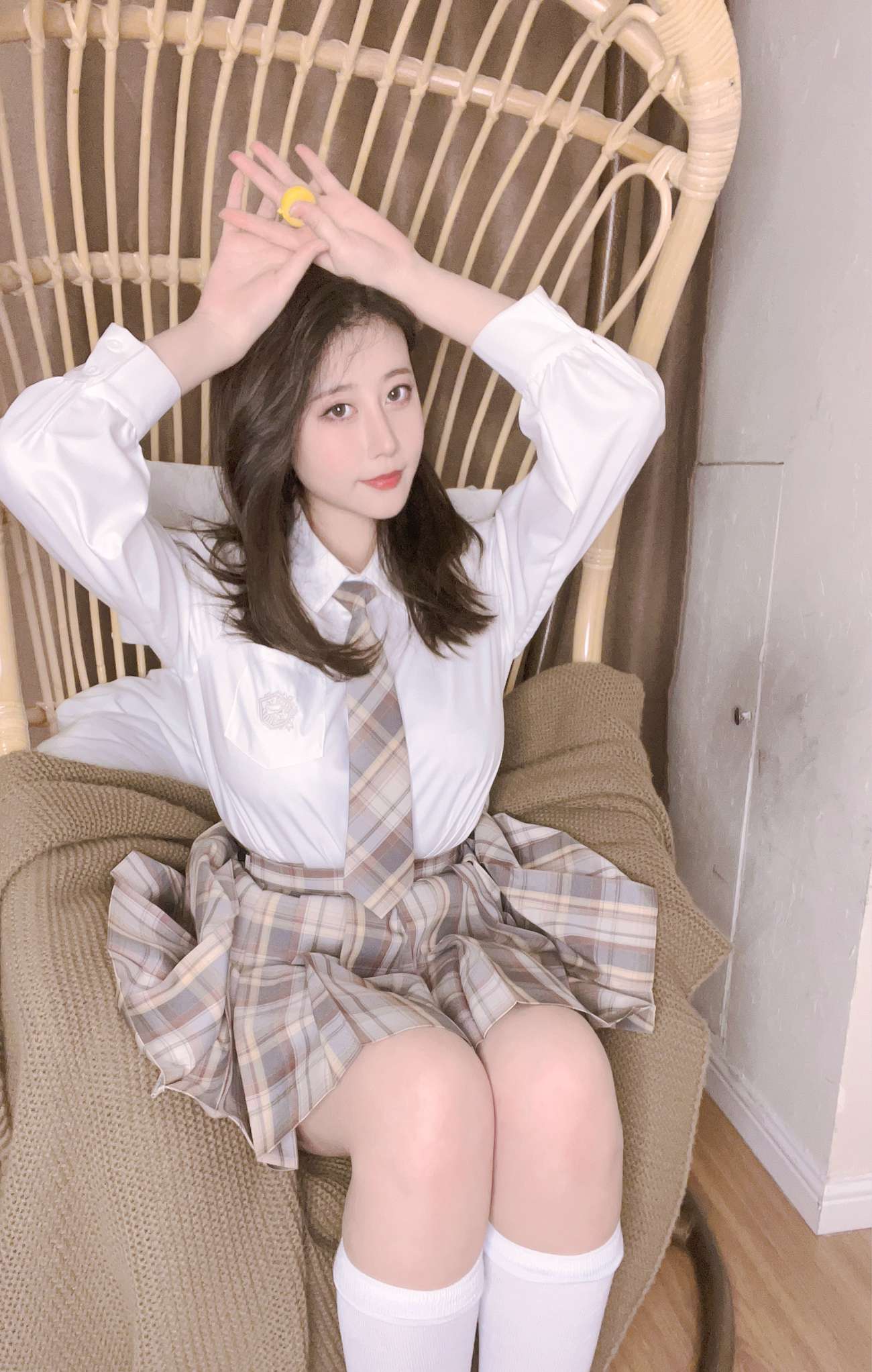 萌妹奈汐酱nice &#8211; JK [10P]第2张