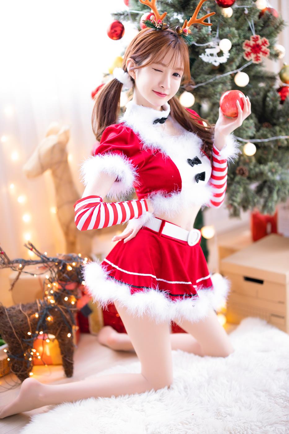 网紅Coser@王羽杉 圣诞特辑[38P]第6张