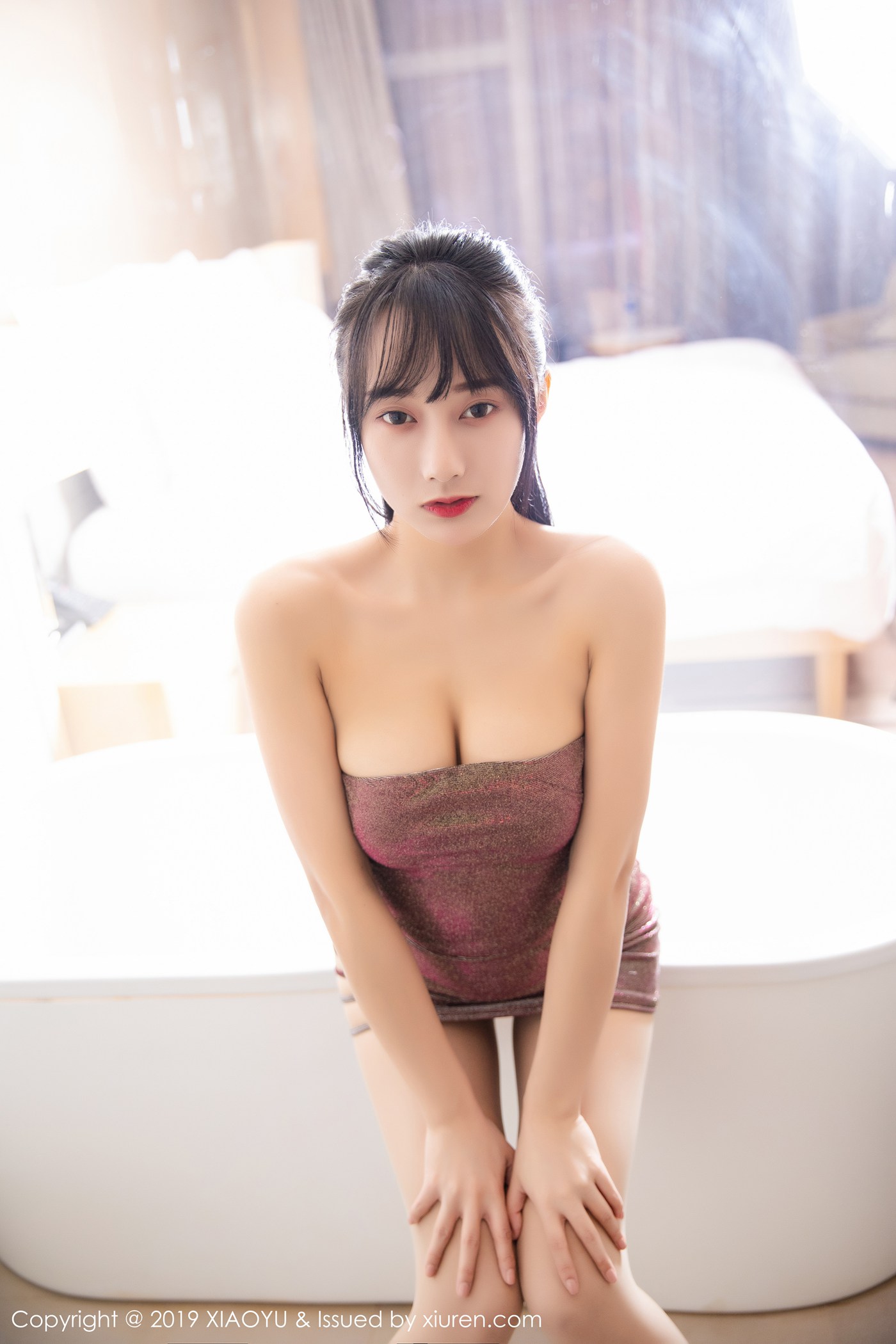 [XIAOYU语画界]YU20190924VOL0159 2019.09.24 VOL.159 姓感肉丝吊袜美腿 何嘉颖[68+1P]第9张