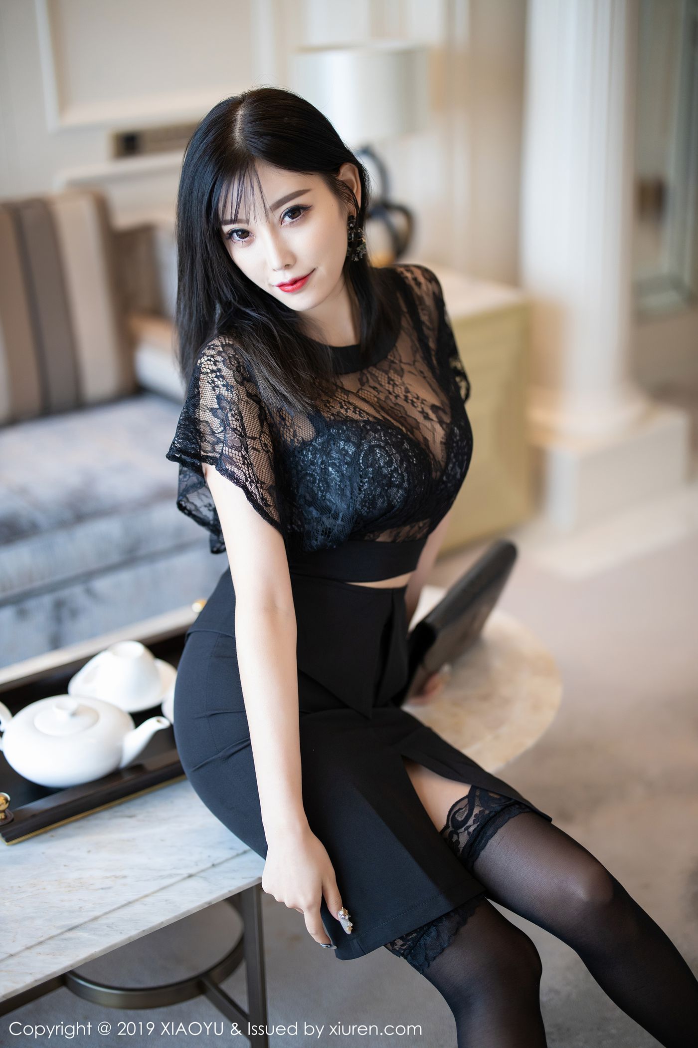 [XIAOYU语画界]YU20190927VOL0162 2019.09.27 VOL.162 黑丝美腿娇艳欲滴摄魂入骨 杨晨晨sugar[85+1P]第15张