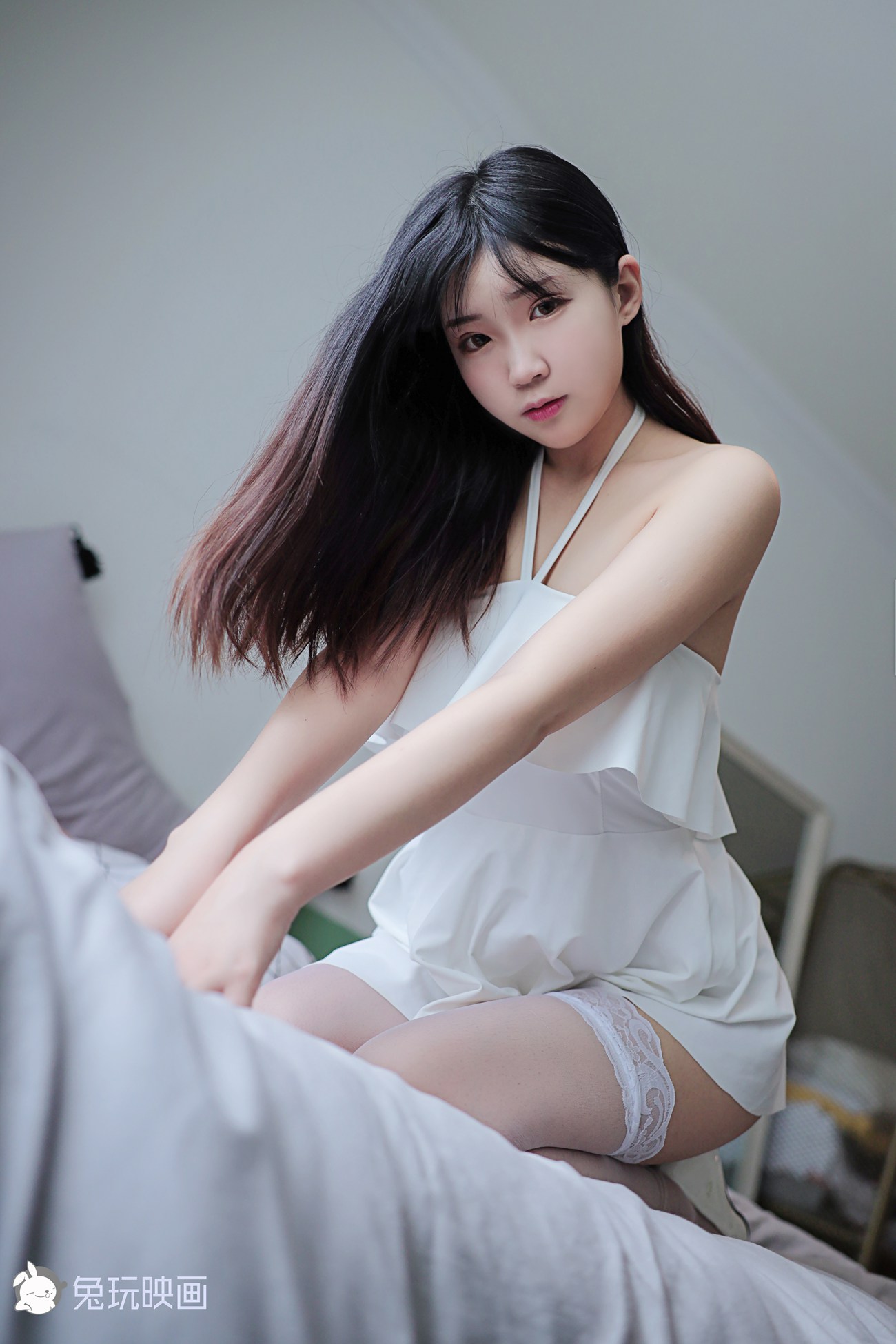 御子Yumiko &#8211; 御子的白裙 [47P]第1张