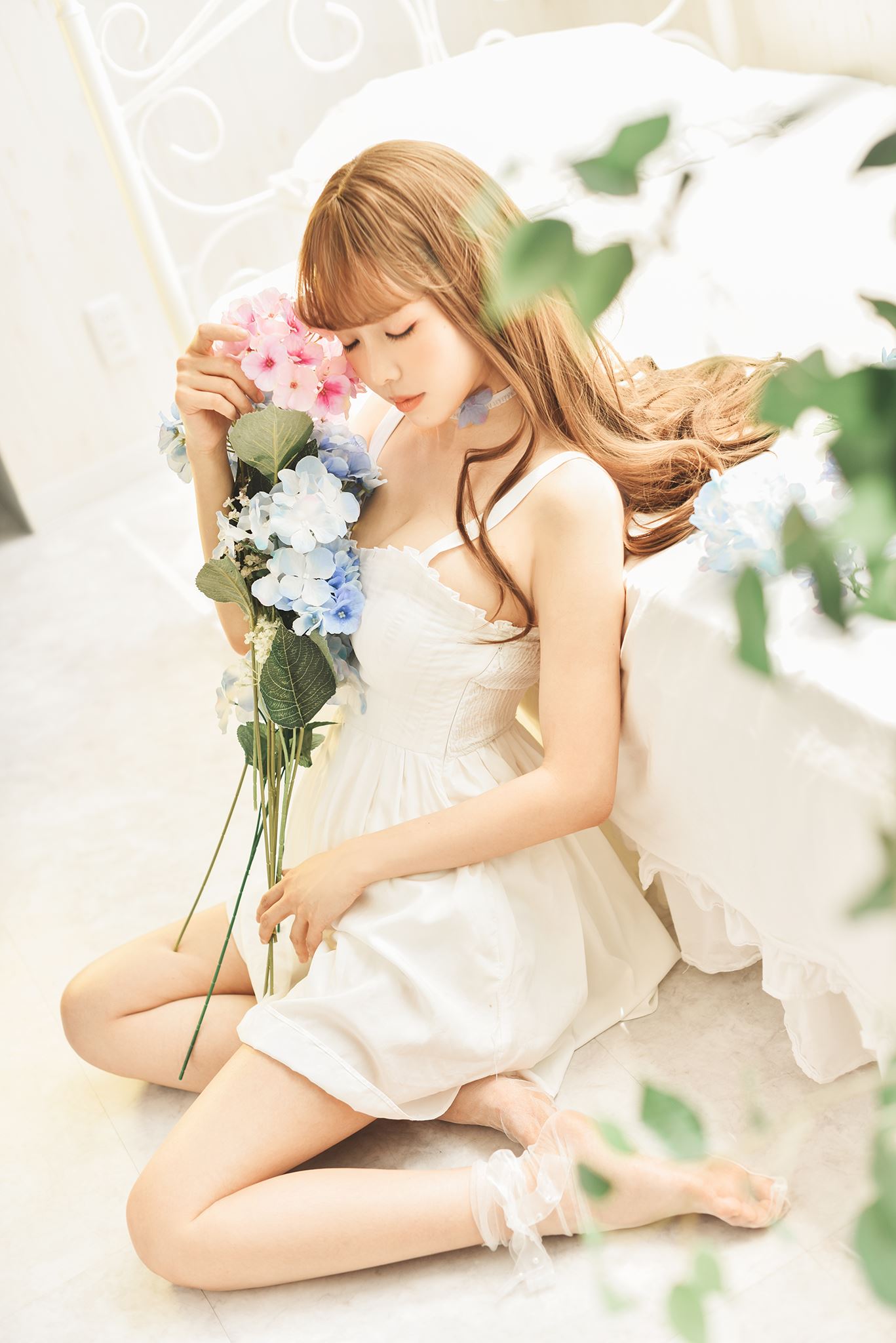 台湾Coser@ElyEE子 White Dress [22P]第4张