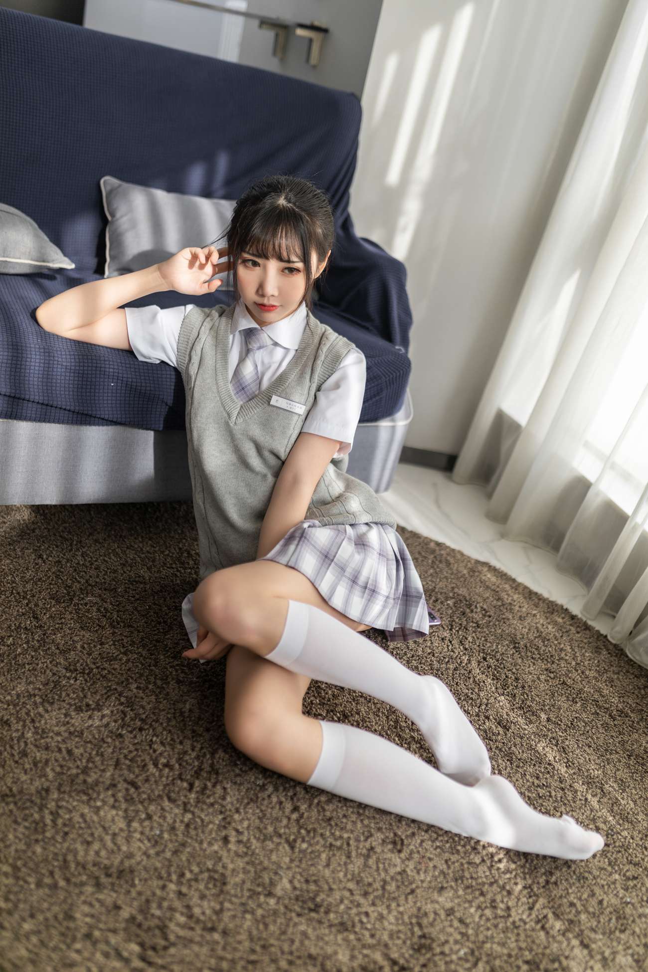 面饼仙儿 &#8211; 至服少女[40P]第1张