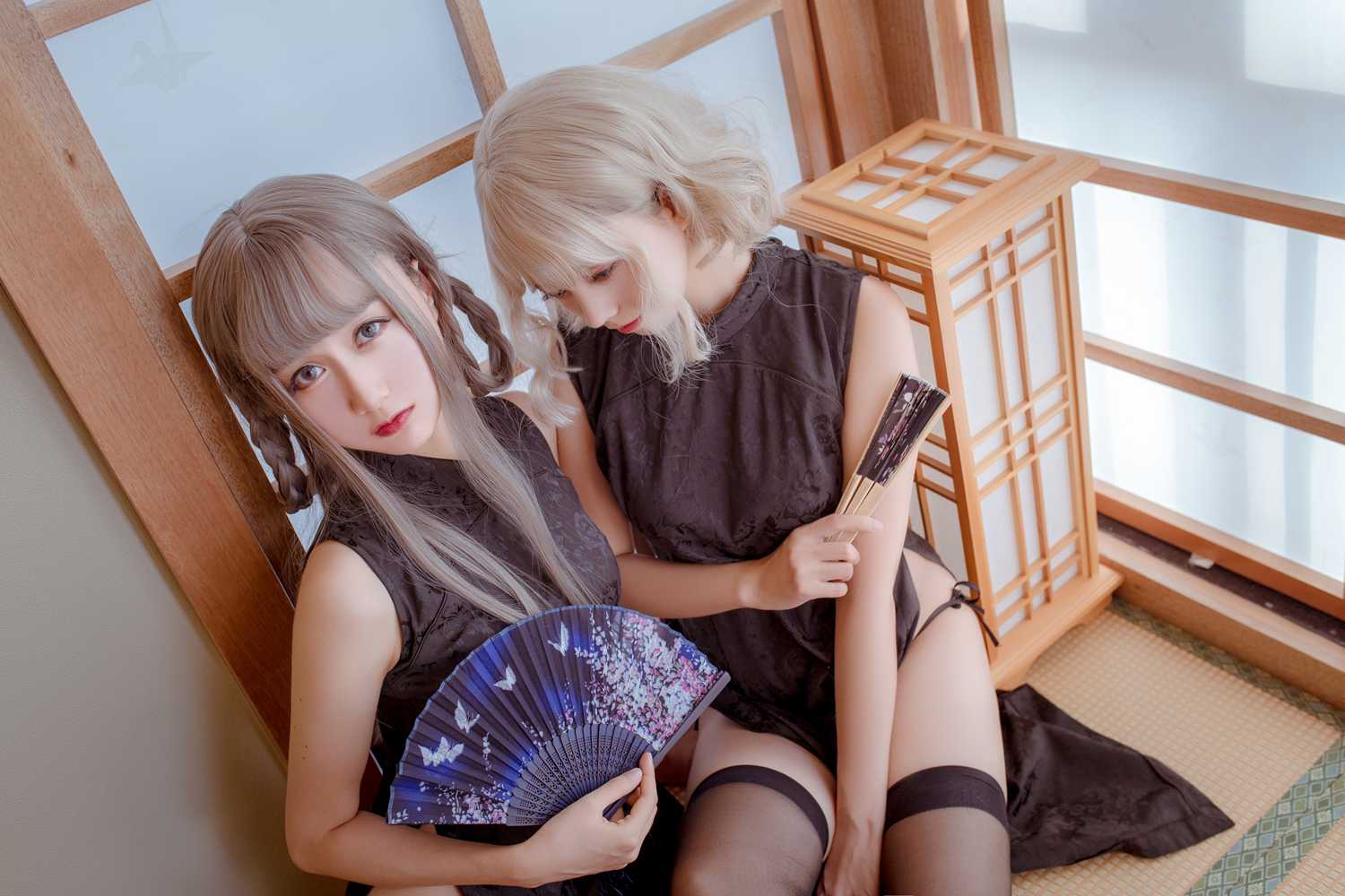 网荭Coser@木绵绵OwO – 魔女旗袍&#038;小野妹字 在现浏览第4张