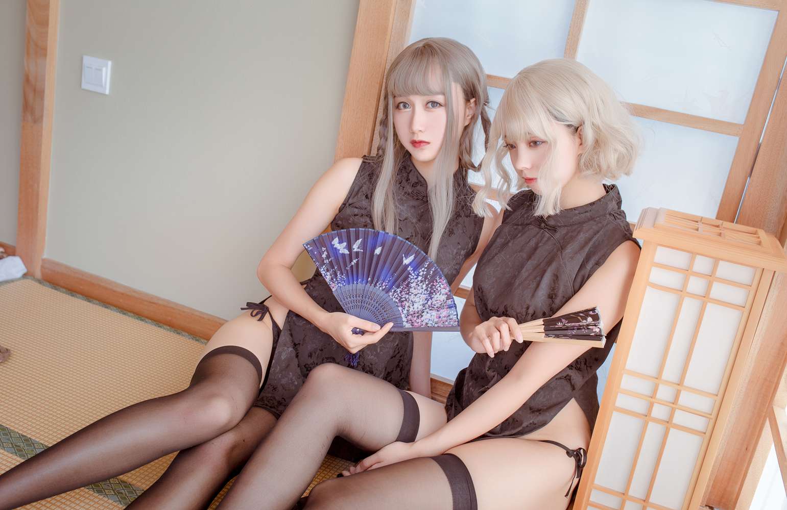 网荭Coser@木绵绵OwO – 魔女旗袍&#038;小野妹字 在现浏览第4张