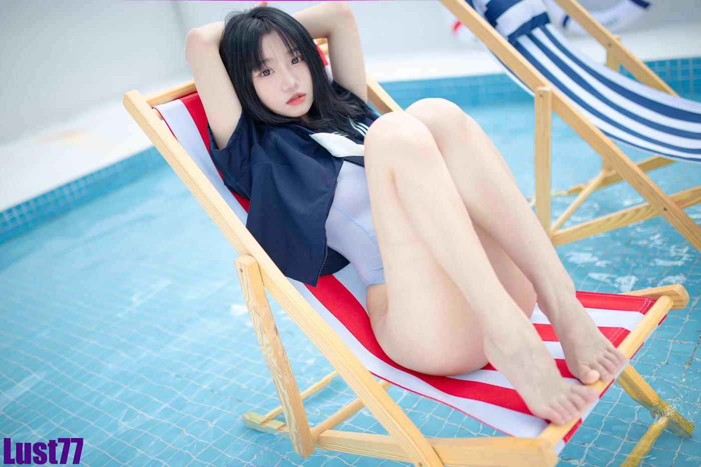 人气Coser@柒柒要乖哦 清凉夏日 [22P]第4张