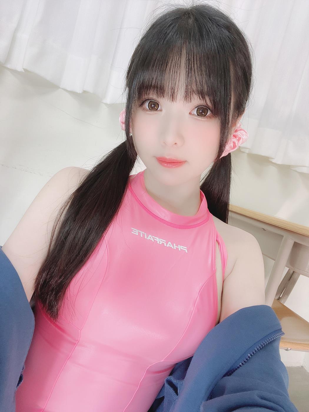 霜月shimo  Pink Swimsuit[14P]第2张