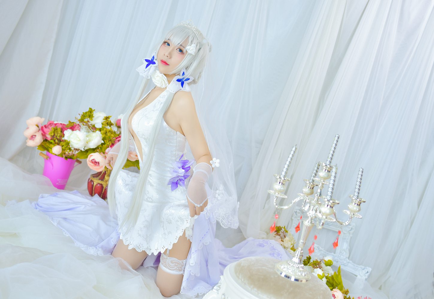 网荭Coser@九曲Jean 婚纱 在现浏览第3张