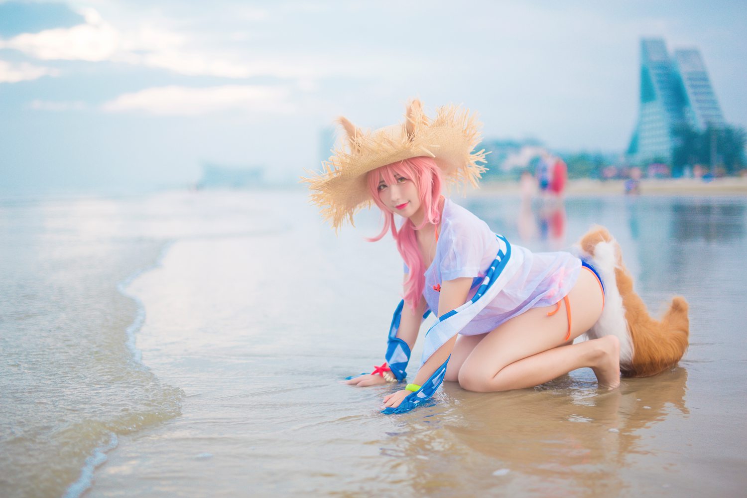 网荭Coser@九曲Jean 泳衣 在现浏览第1张