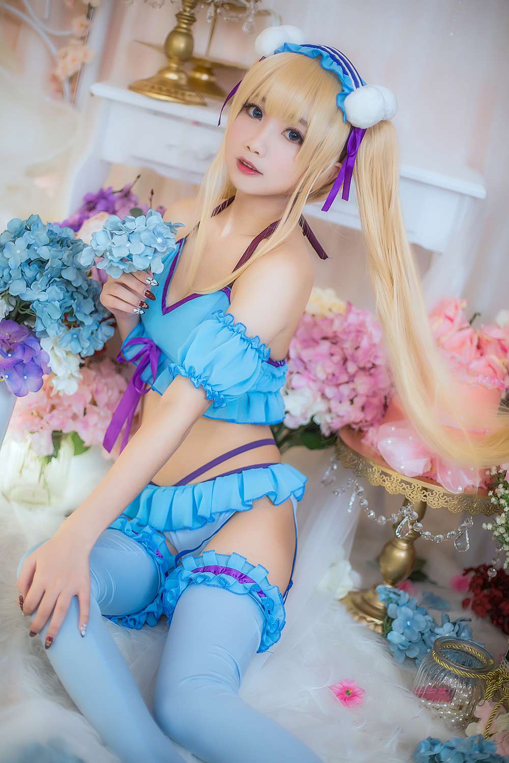 微博红人Coser@鬼畜摇 睡衣 在现浏览第3张