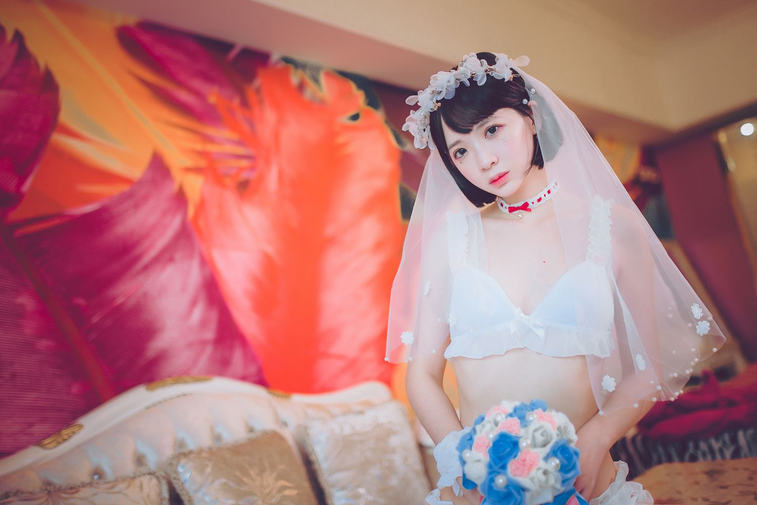 网荭Coser@疯猫ss 梦中的婚礼 在现浏览第17张