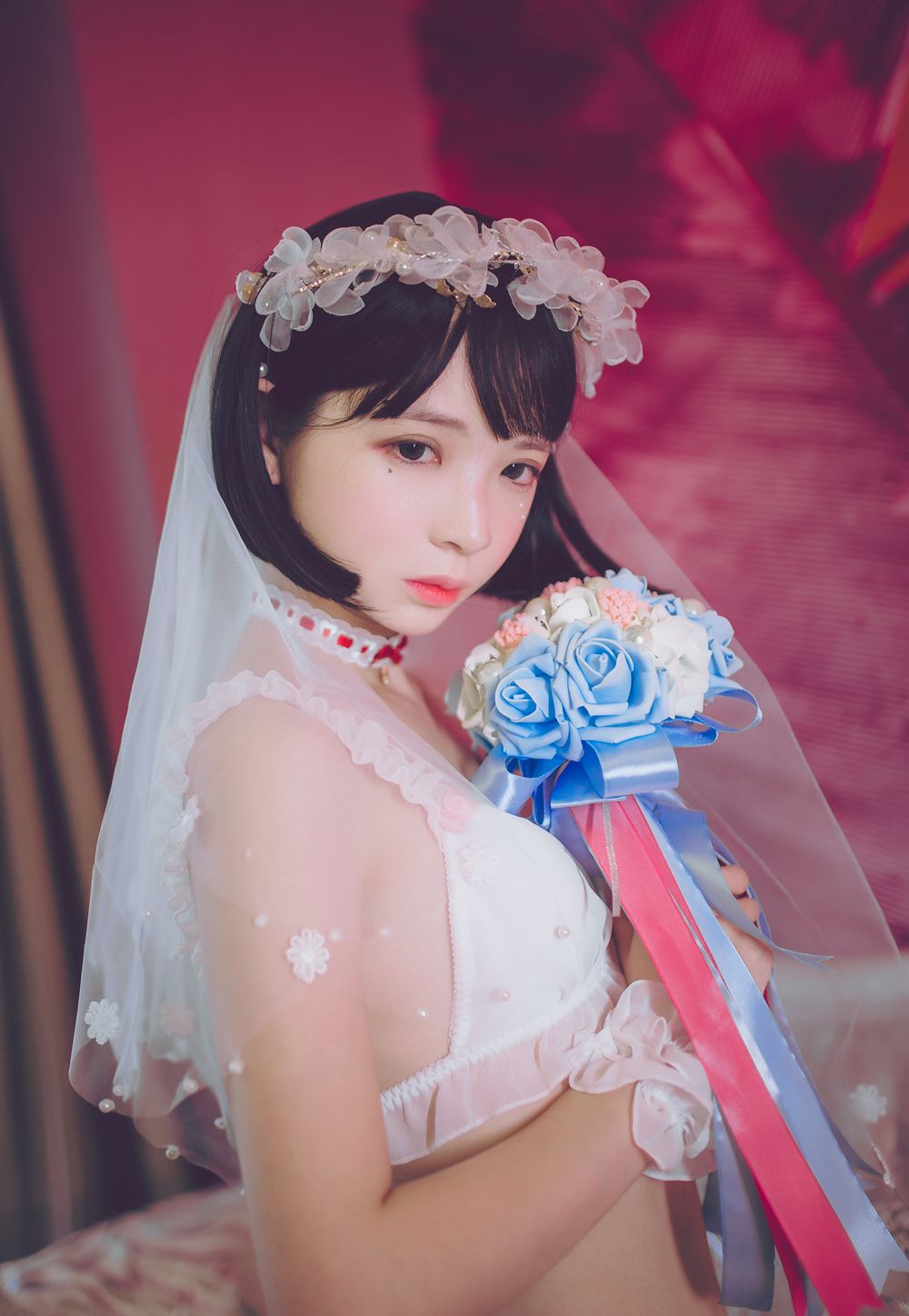 网荭Coser@疯猫ss 梦中的婚礼 在现浏览第14张