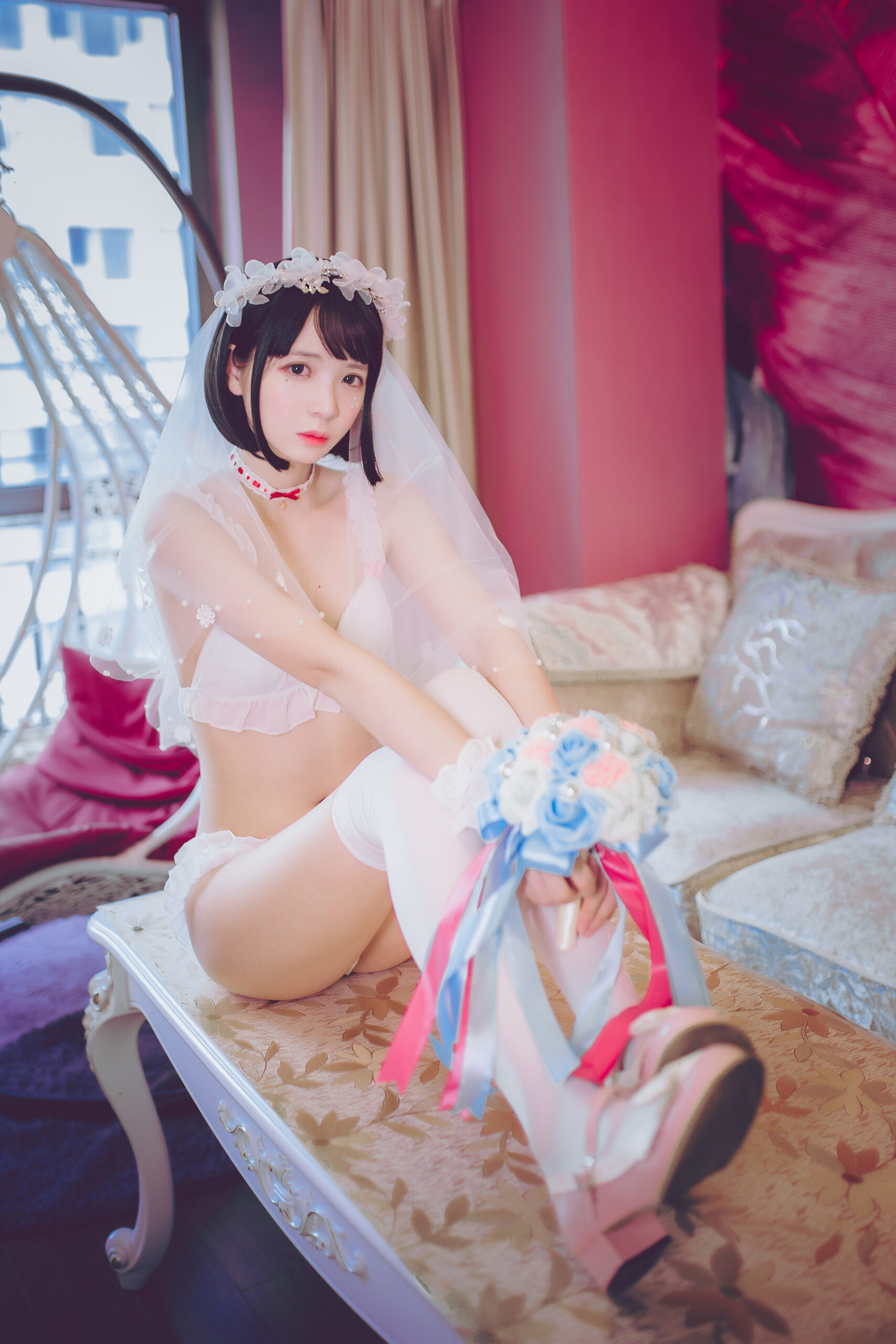 网荭Coser@疯猫ss 梦中的婚礼 在现浏览第12张