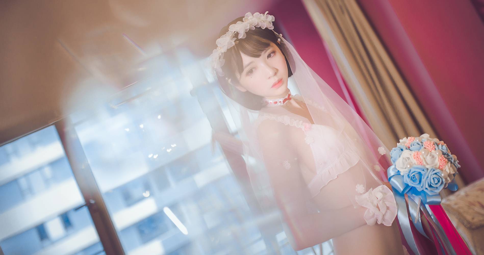 网荭Coser@疯猫ss 梦中的婚礼 在现浏览第5张