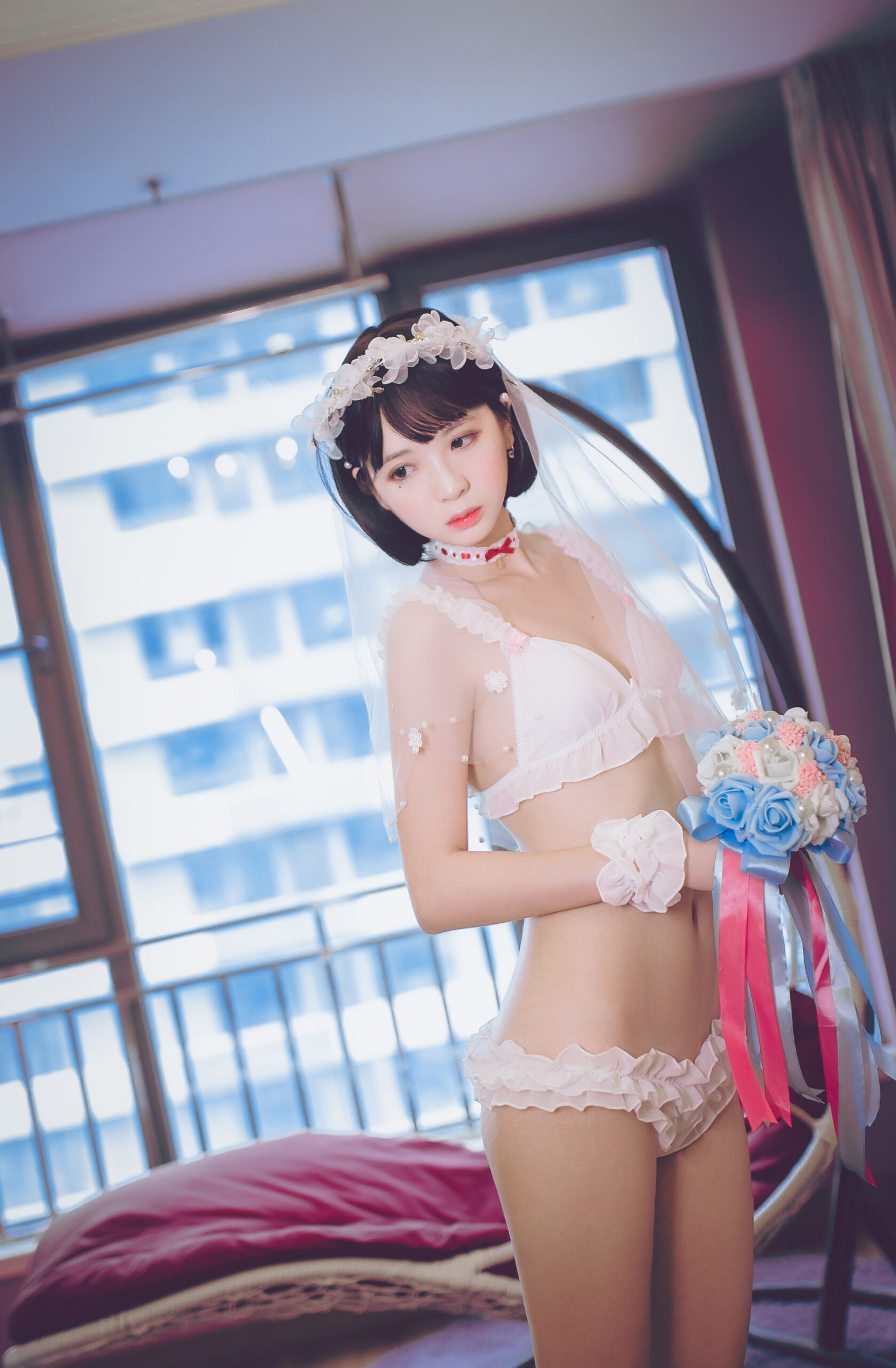 网荭Coser@疯猫ss 梦中的婚礼 在现浏览第1张