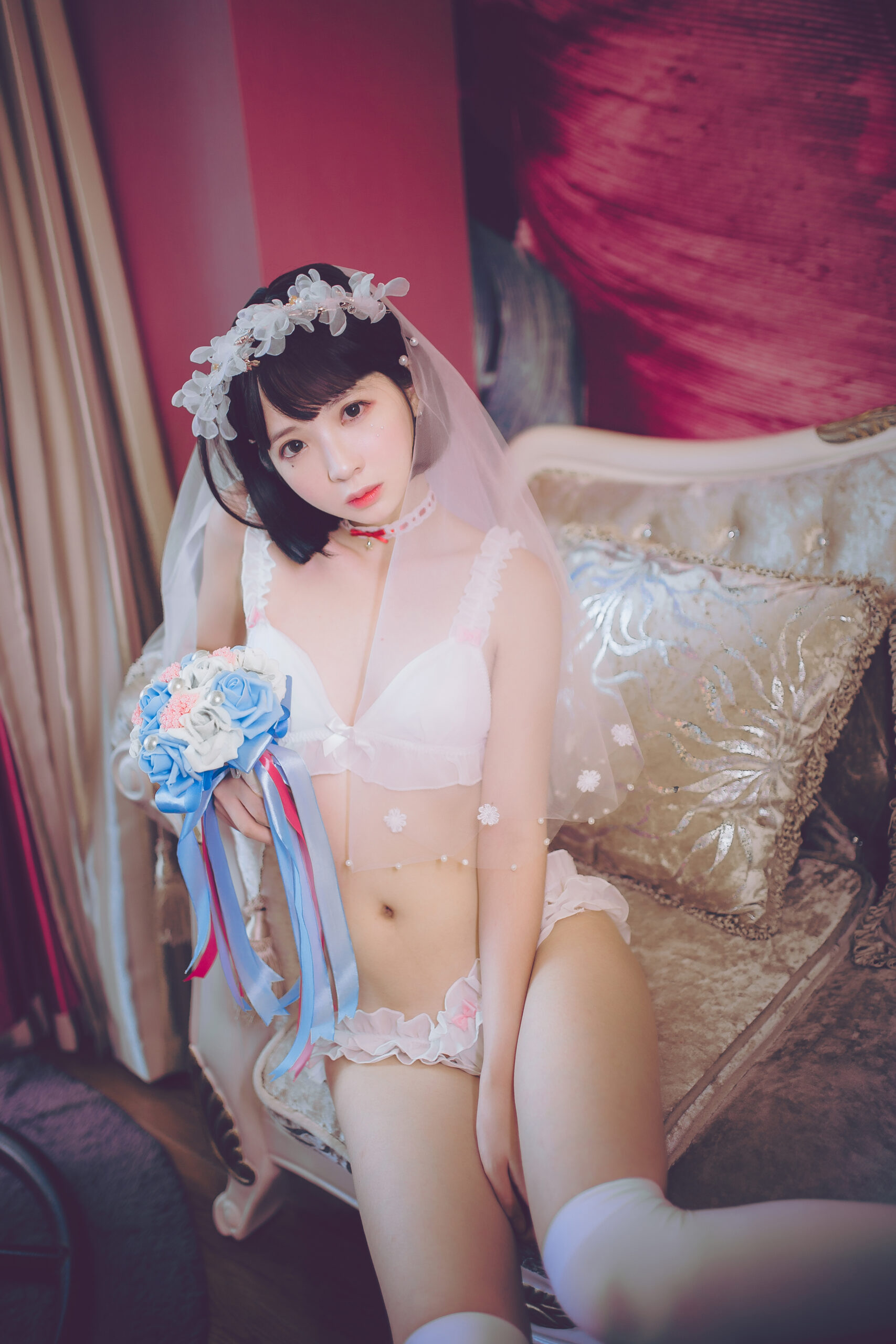 网荭Coser@疯猫ss 梦中的婚礼 在现浏览第11张