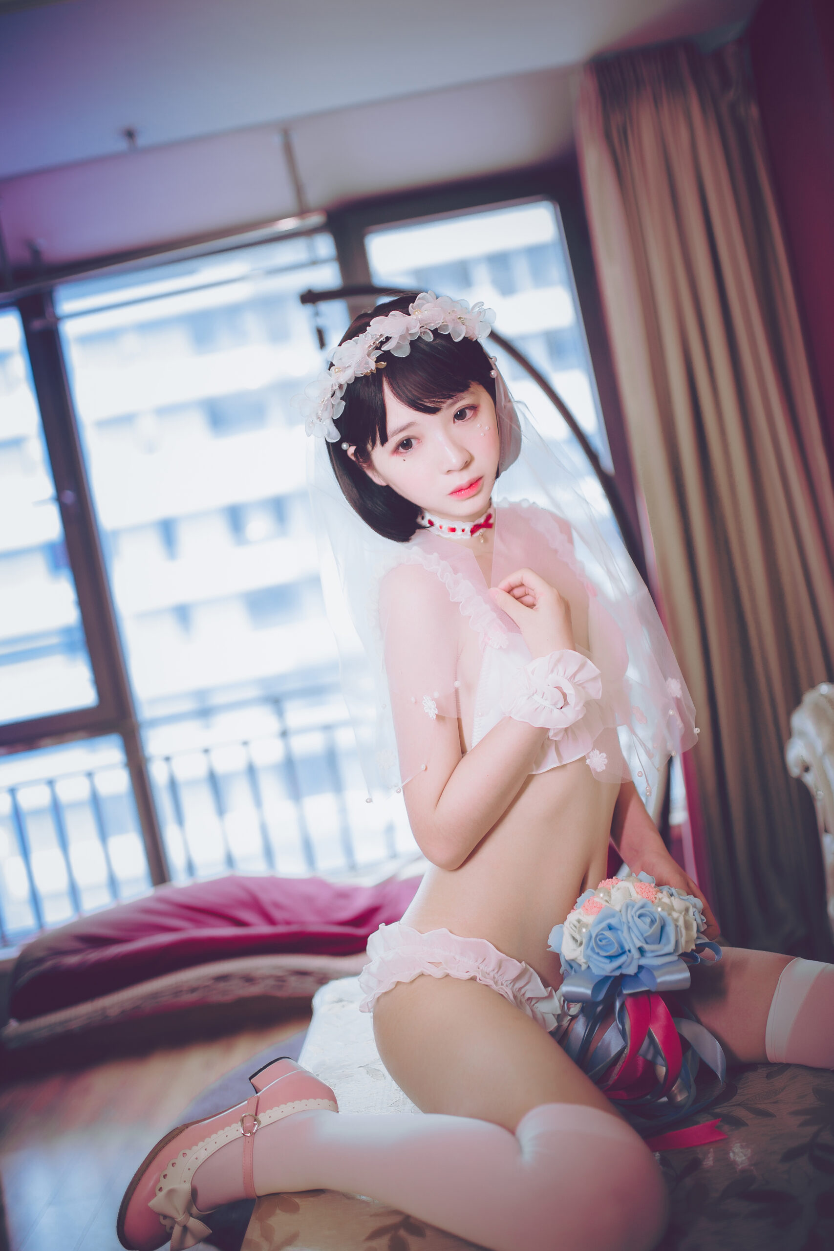 网荭Coser@疯猫ss 梦中的婚礼 在现浏览第11张