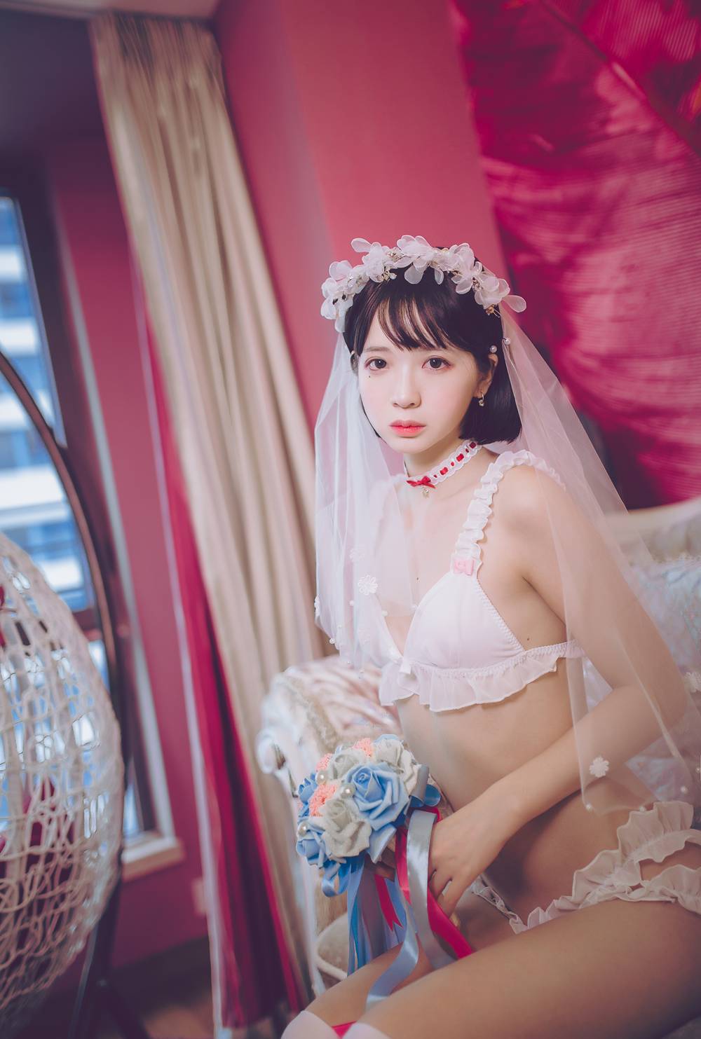 网荭Coser@疯猫ss 梦中的婚礼 在现浏览第18张