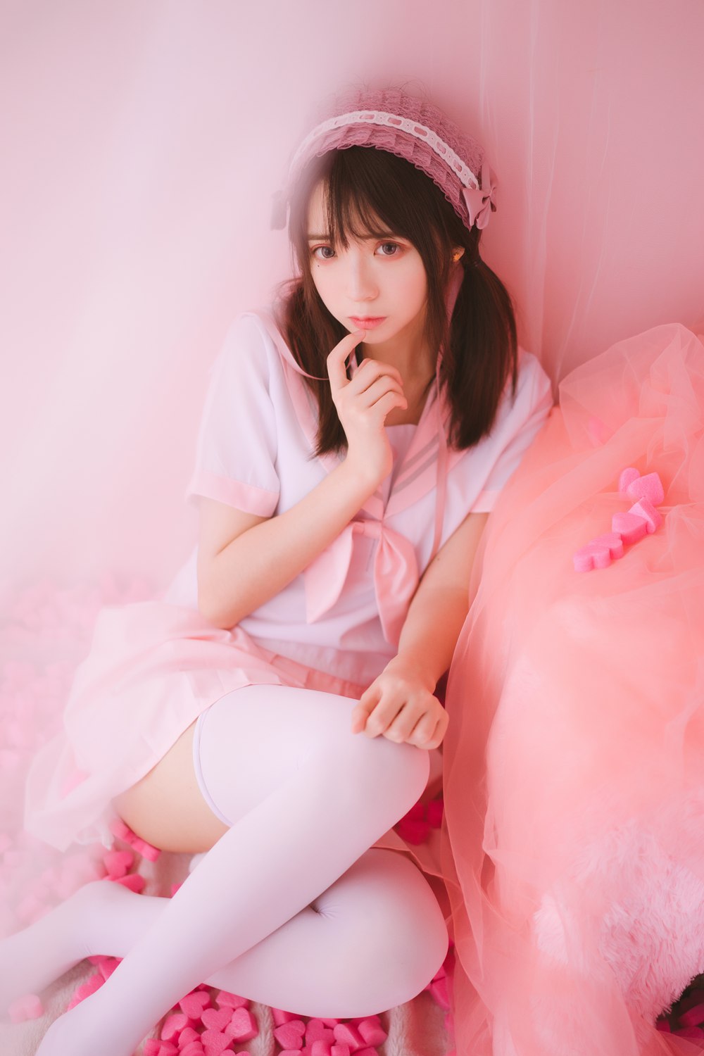 网荭Coser@疯猫ss 丝袜狂想曲(粉) 在现浏览第3张