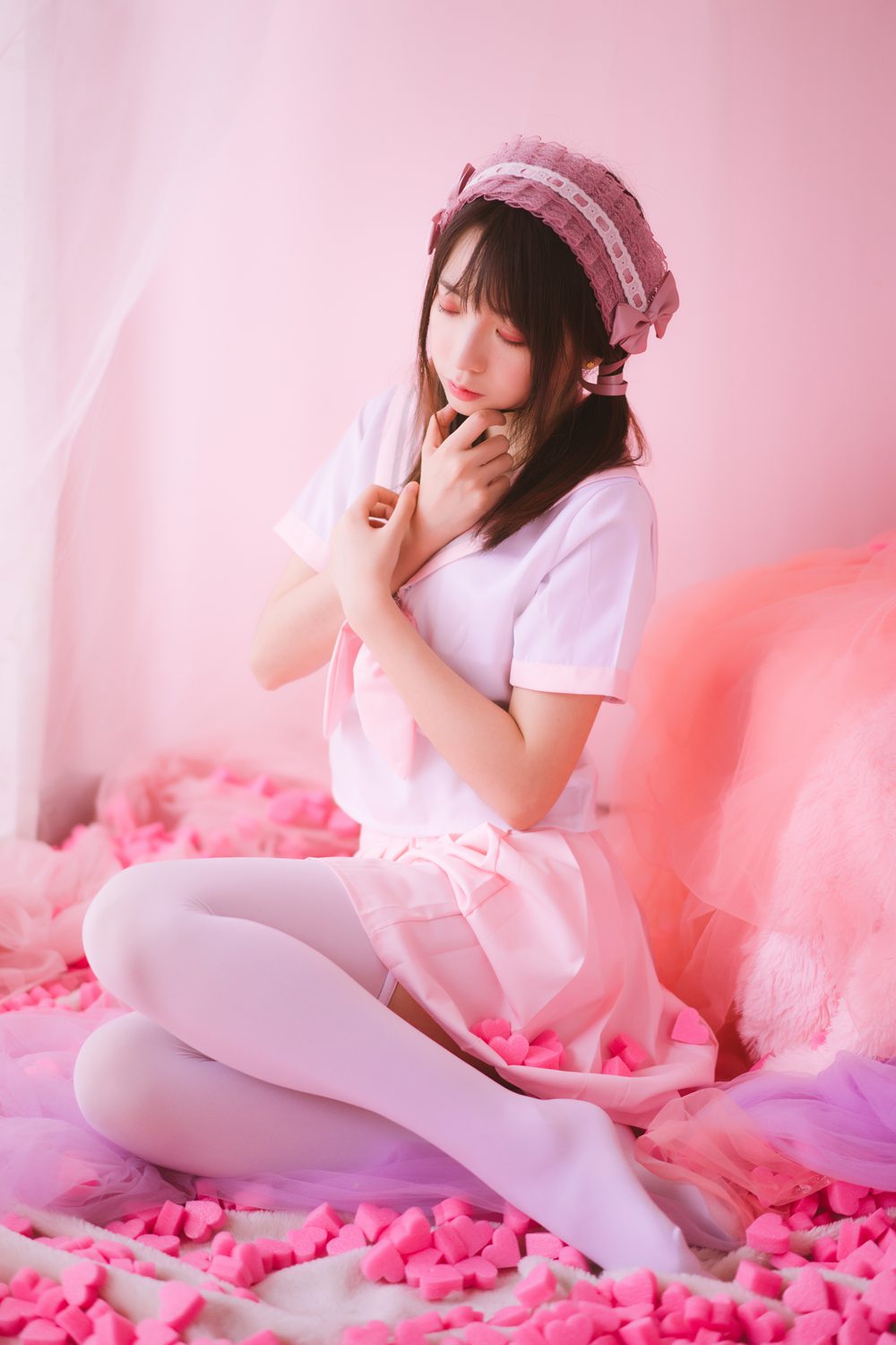 网荭Coser@疯猫ss 丝袜狂想曲(粉) 在现浏览第4张