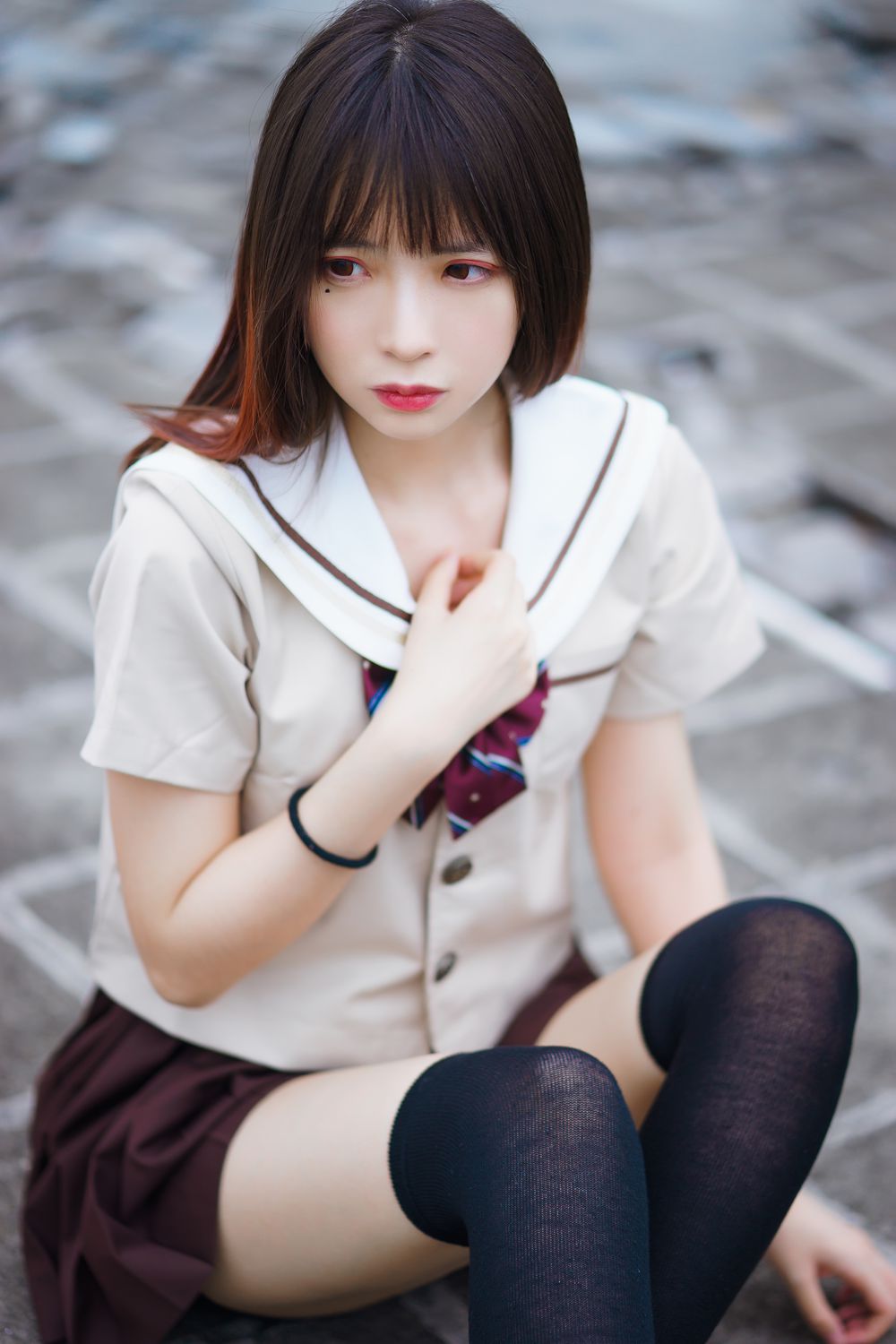 网荭Coser@疯猫ss 丝袜狂想曲(伞) 在现浏览第5张