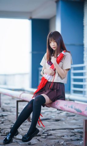 网荭Coser@疯猫ss 丝袜狂想曲(伞) 在现浏览