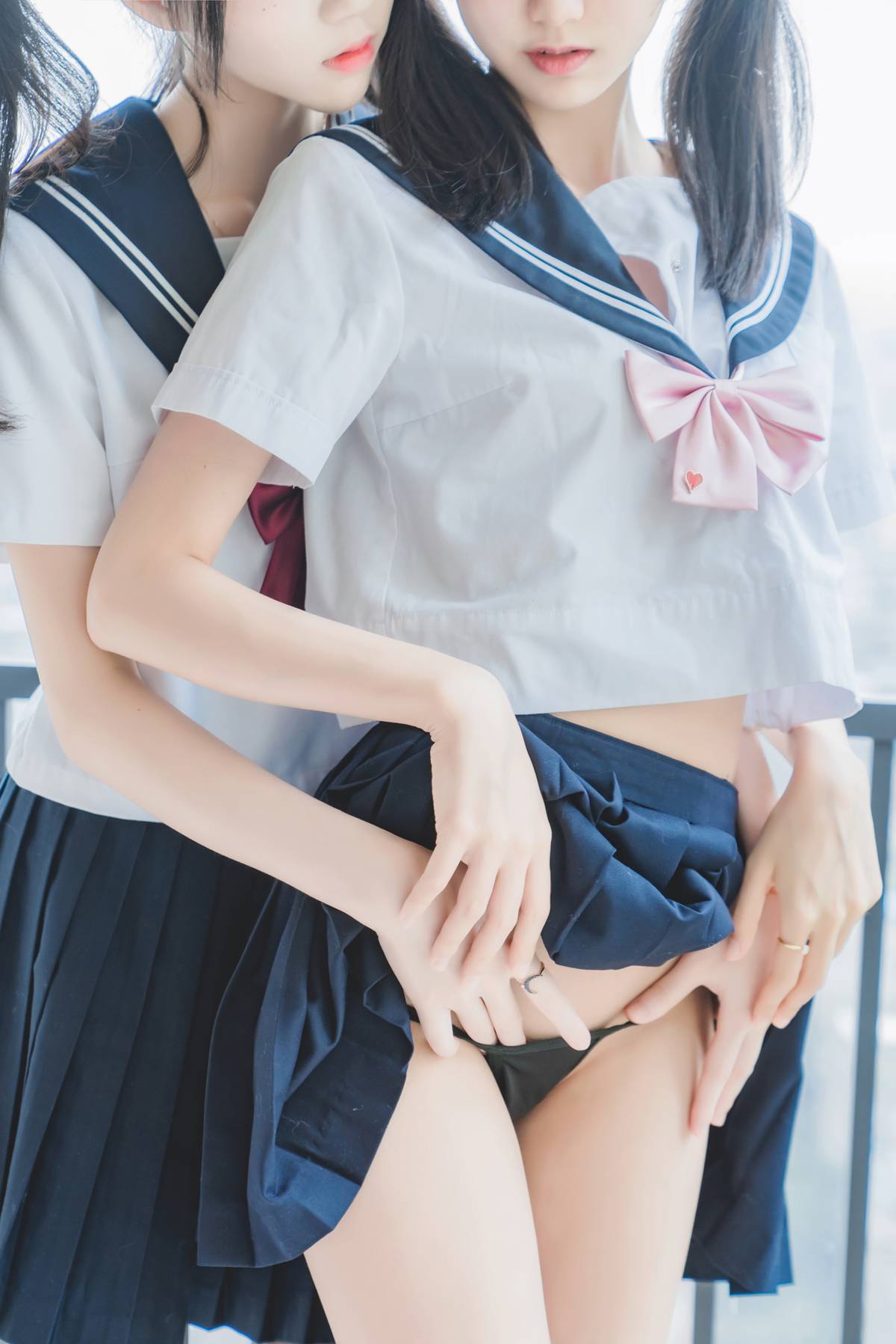 桜桃喵 &#038; 木绵绵OwO &#8211;  她(至服×至服) [38P]第1张