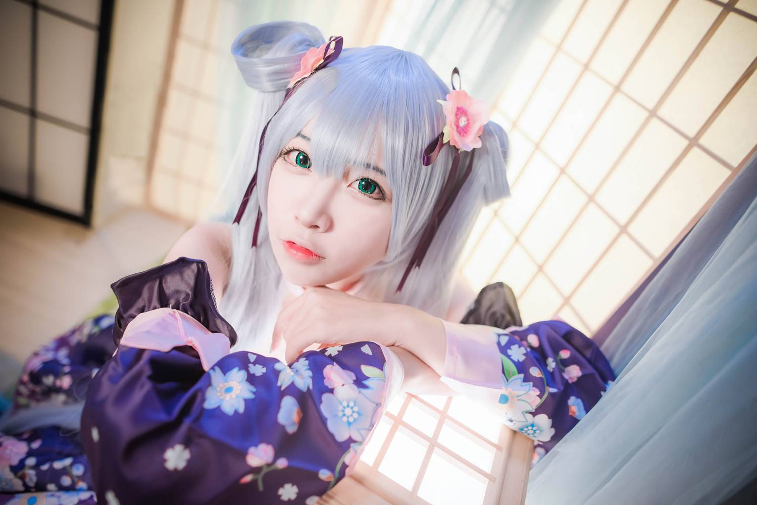 网荭Coser@二佐Nisa 双马尾 在现浏览第1张