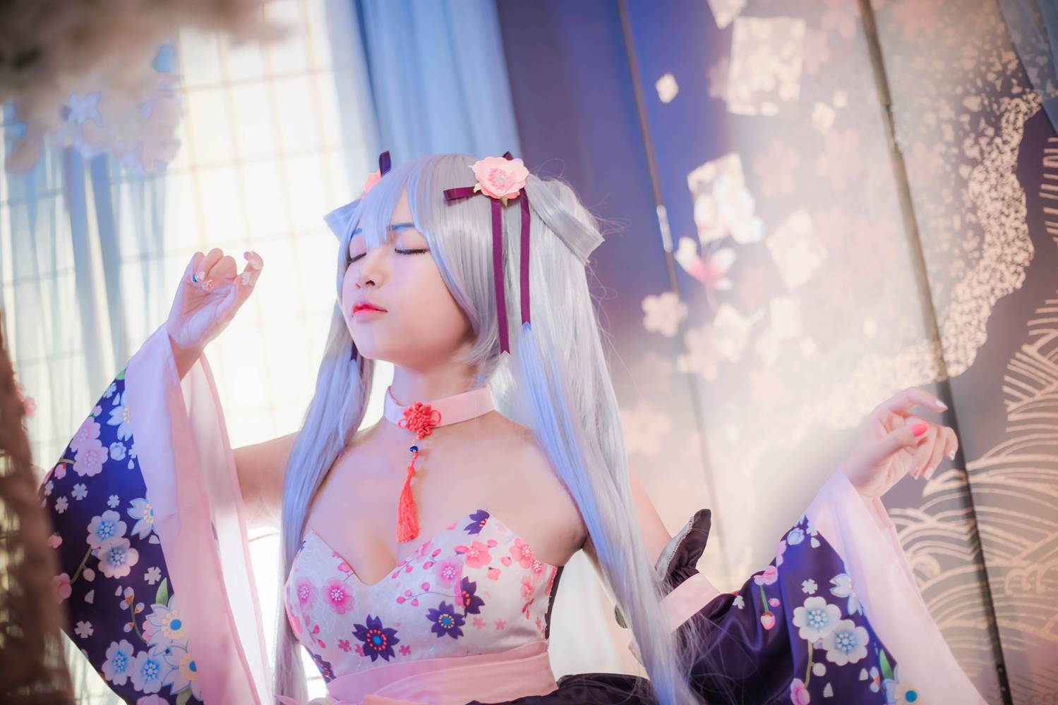 网荭Coser@二佐Nisa 双马尾 在现浏览第2张