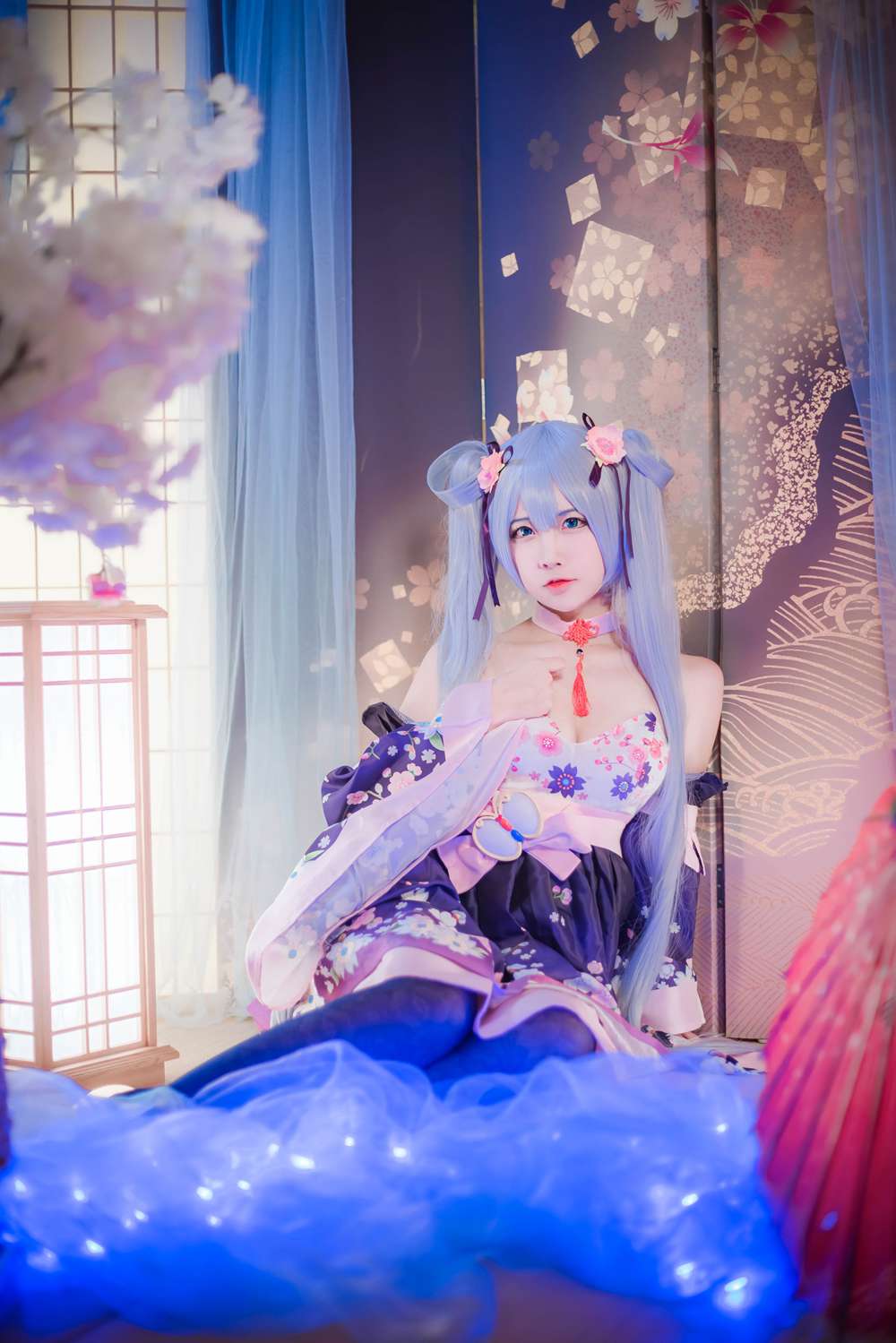 网荭Coser@二佐Nisa 双马尾 在现浏览第3张