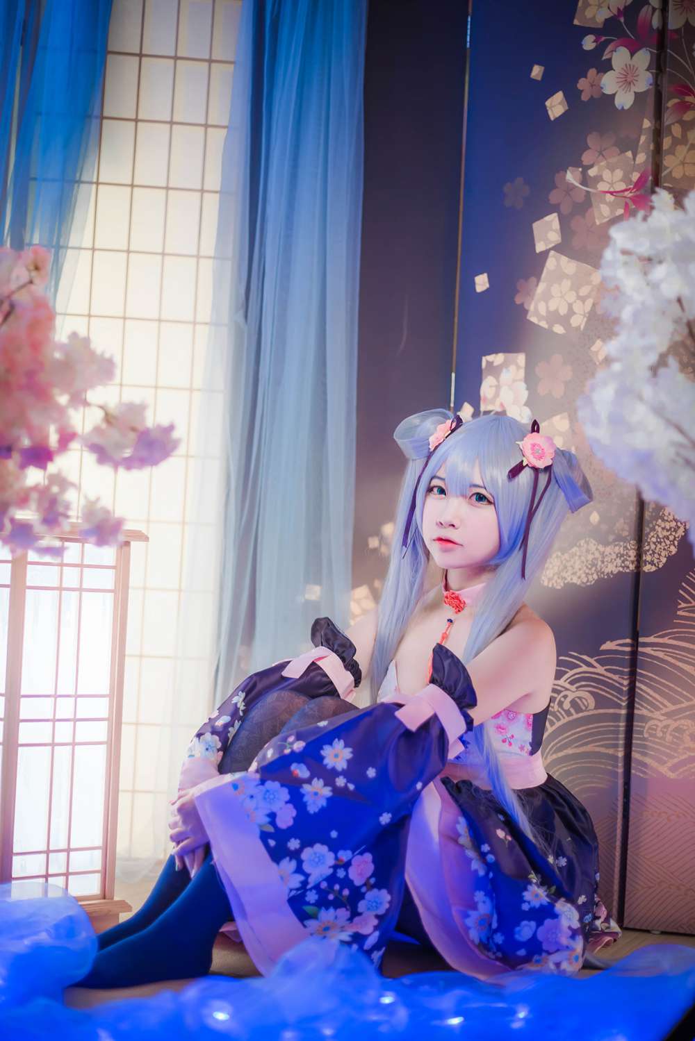 网荭Coser@二佐Nisa 双马尾 在现浏览第4张