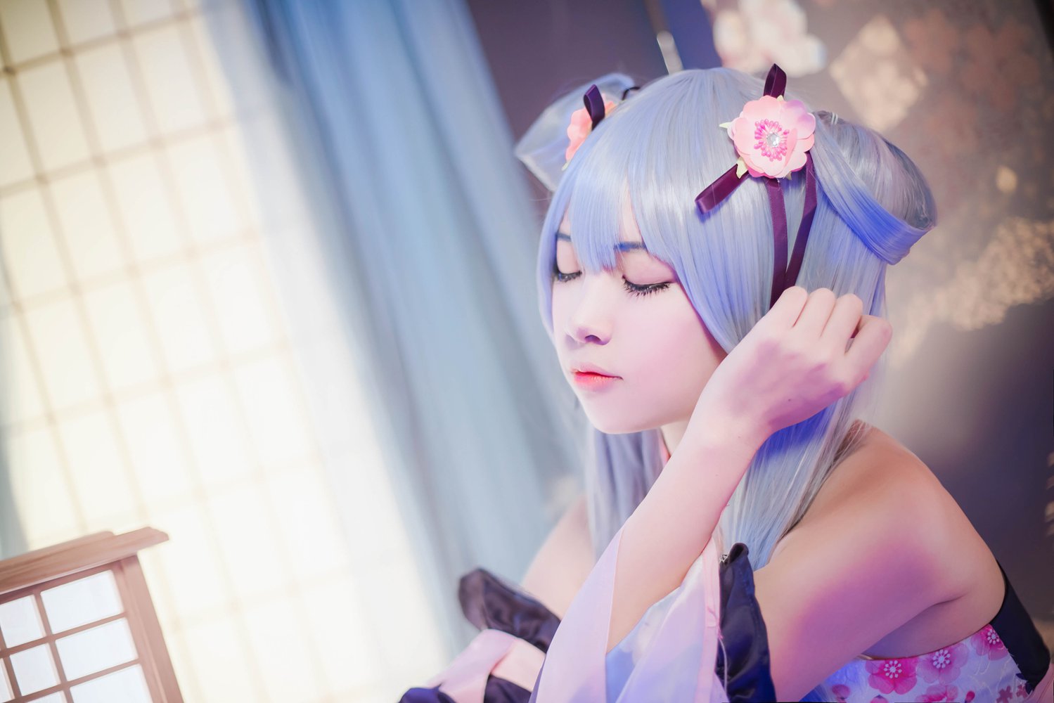 网荭Coser@二佐Nisa 双马尾 在现浏览第4张