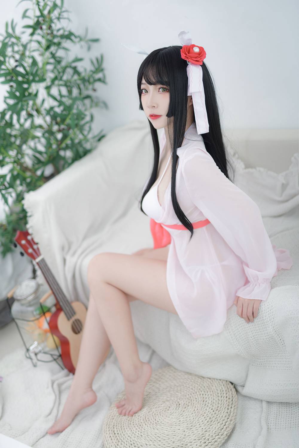 网荭Coser@二佐Nisa 睡衣 在现浏览第9张