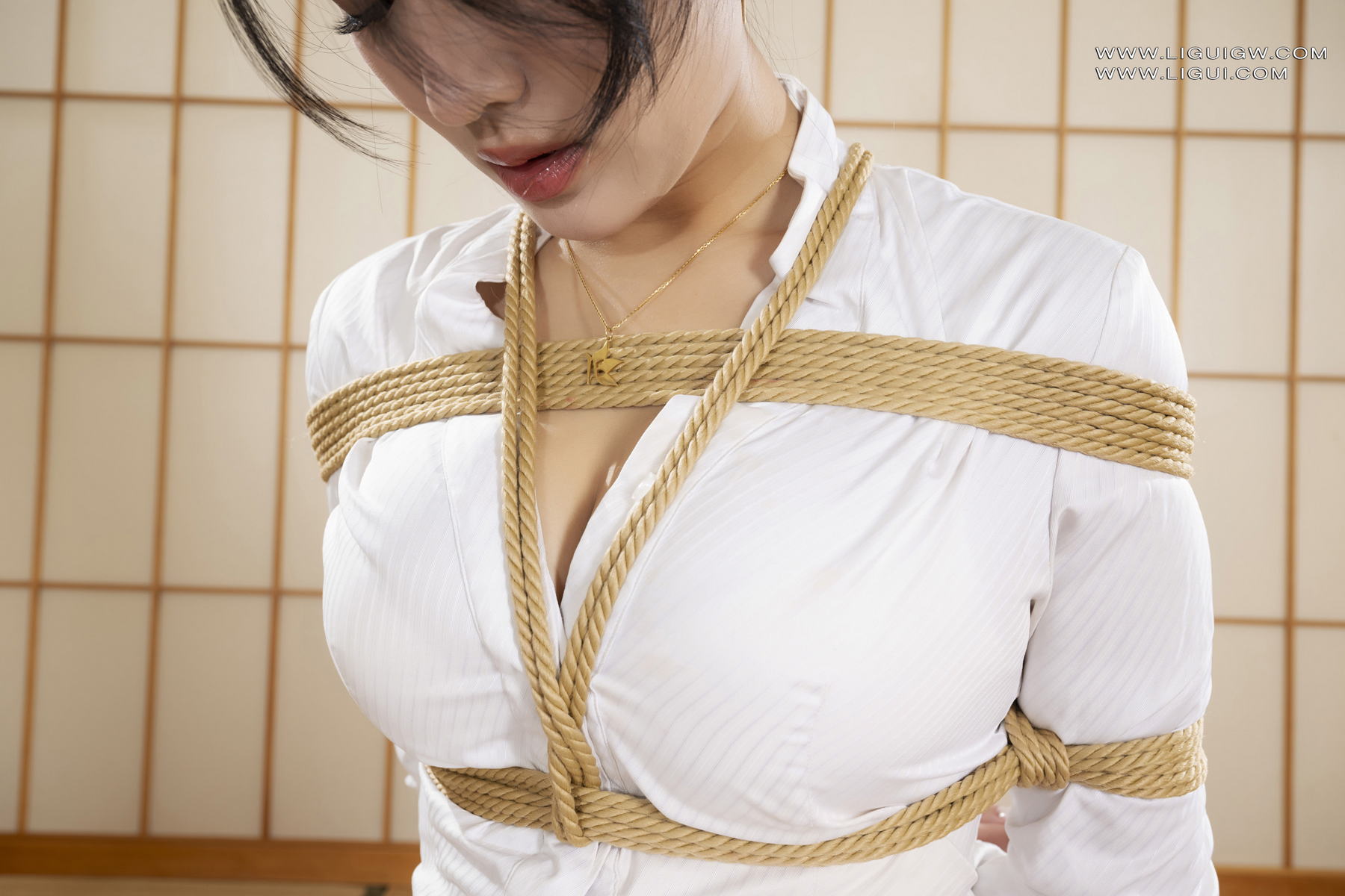 [Ligui丽柜] 2025.04.25《绝望的美腿OL》念念 Nian nian第3张
