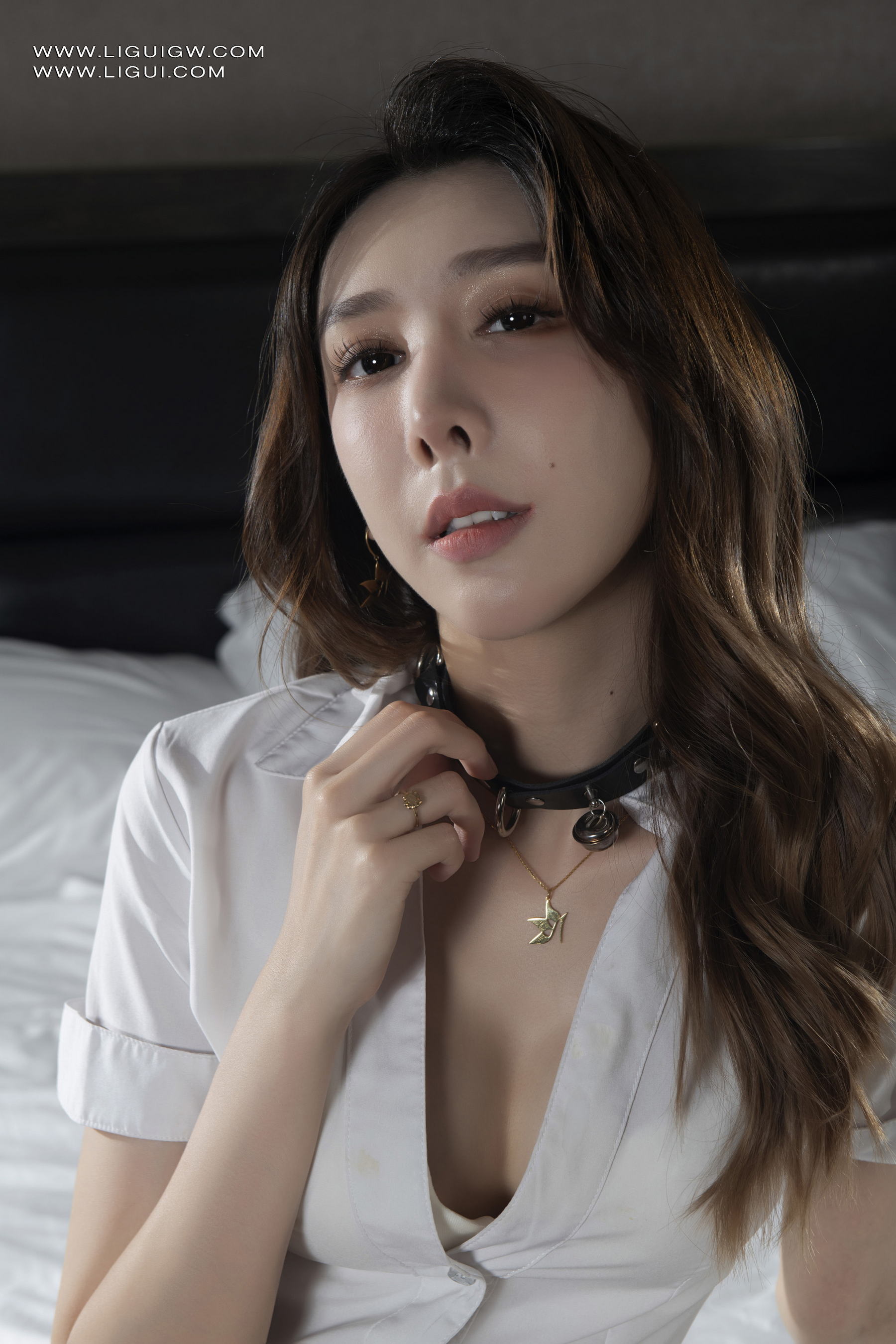 [Ligui丽柜] 2025.06.06 黑白交织-迷情束缚第2张